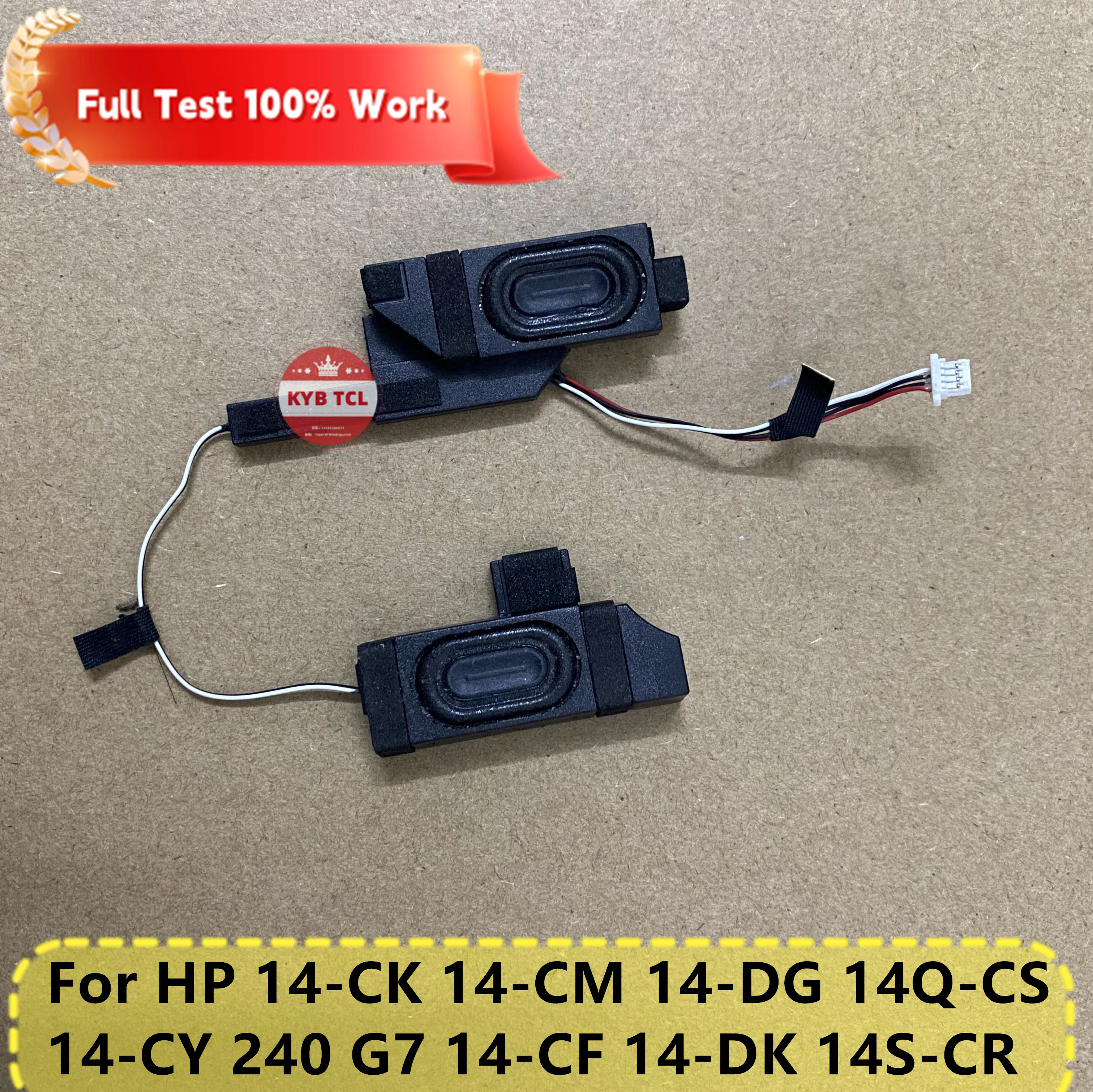 

Genuine Notebook For HP 14-CK 14-CM 14-DG 14Q-CS 14-CY 240 G7 14-CF 14-DK 14S-CR Laptop Internal Speaker Set Left & Right