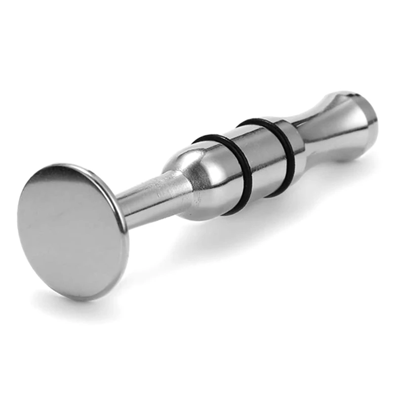 

2X Mouthpiece Trumpet Mouth Strength Trainer Silver For Saxophone Horn Trombone Tuba Accessories