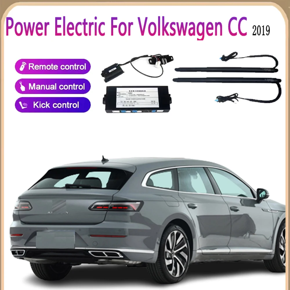 

Для Volkswagen CC 2019 +, Модифицированная электрическая задняя дверь, модификация автомобиля, автоматический подъем, детали для задней двери автомобиля