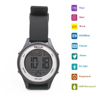 mescal electronic watch 100m waterproof sports and leisure watch