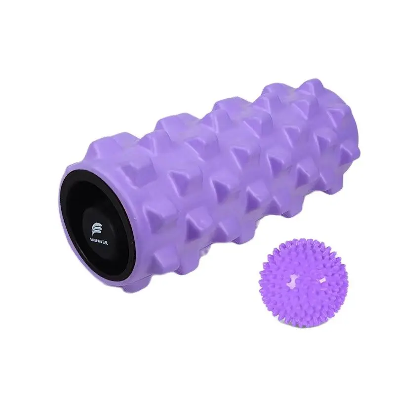 

Massage set 45cm Wolf tooth Yoga column Massage stick Hedgehog fascia ball hollow foam axis Yoga foam axis