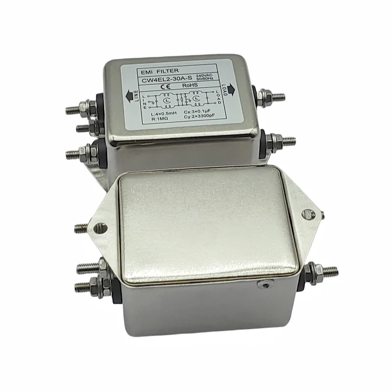 115 В/220 В/240 В/380 В 10 А 15 20 30 CW4E2L-30A-S Однофазный 240 В/3 фазы 380 EMC EMI-фильтр