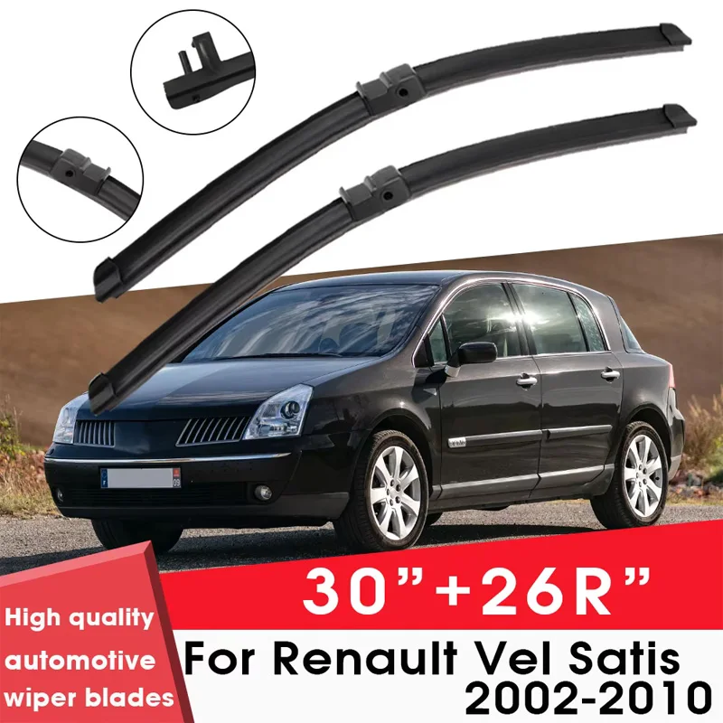 

Щетки стеклоочистителя автомобиля для Renault Vel Satis 2002-2010 30 "+ 26R" лобовое стекло чистый натуральный резиновый автомобильный дворник аксессуары