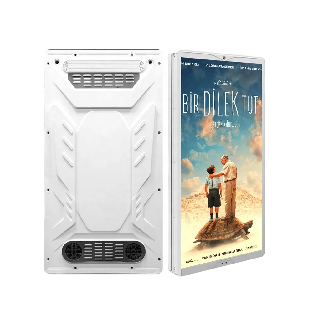 Солнечная энергия высокая яркость умный городской ЖК-дисплей с цифровой