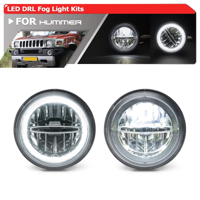 Дневные ходовые огни в сборе для Hummer H2 2003-2009 OEM: 15258697 15205899 2 шт. |