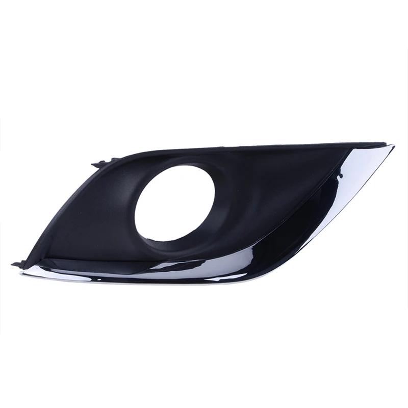 Передний бампер автомобиля Rhyming, противотуманные фары, рамка, крышка для Nissan Versa 2015 2016 2017 2018, без отверстий для ламп, автомобильные аксессуары