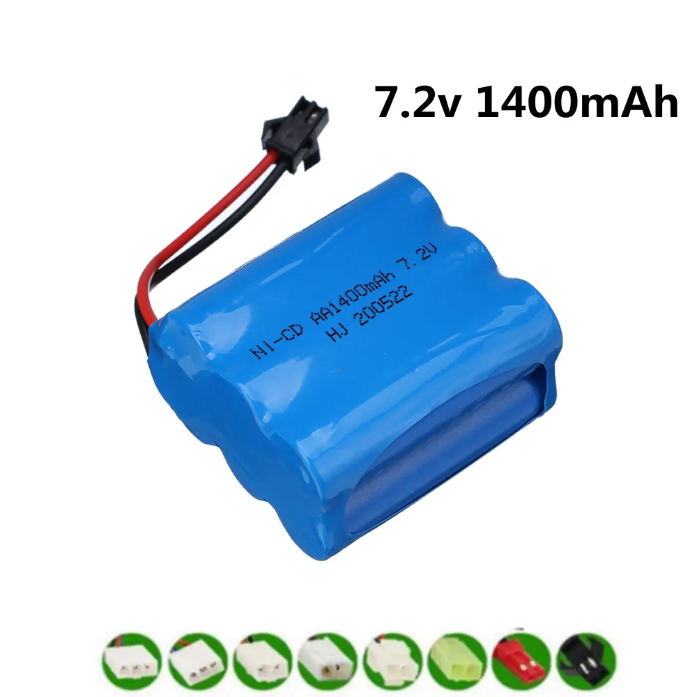 

1 шт., никель-кадмиевая аккумуляторная батарея 7,2 в, 1400 мАч