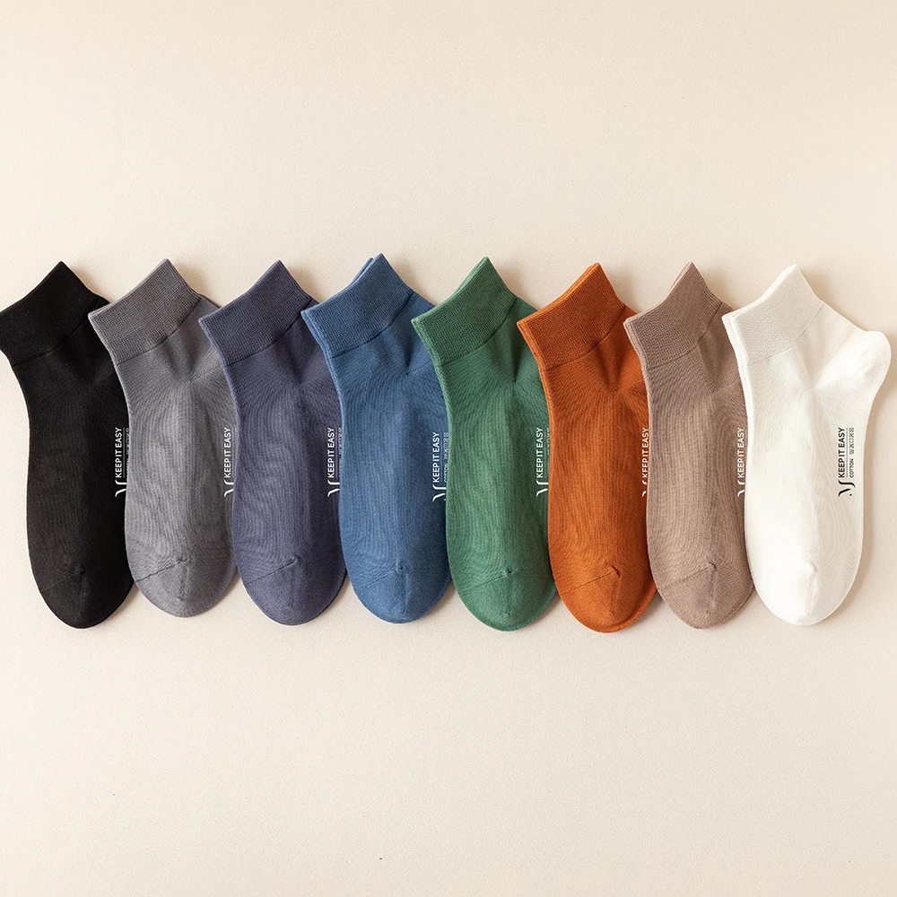 

Однотонные женские носки, Дышащие Короткие женские носки до щиколотки с надписью в японском стиле, весна-лето, милые хлопковые Смешные кава...