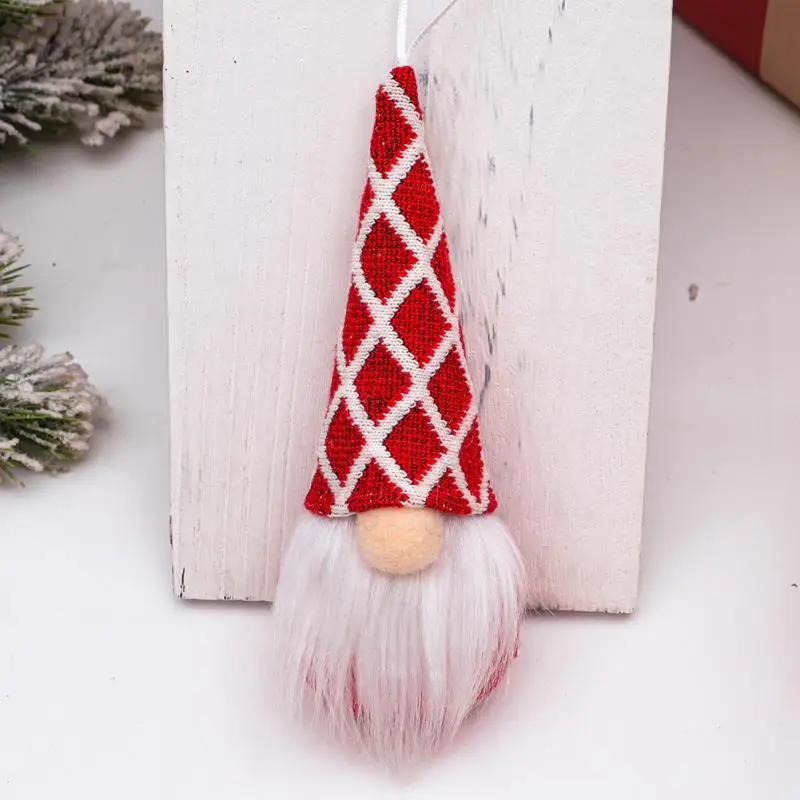 /Набор новых рождественских украшений вязаный маленький кулон подвеска в виде