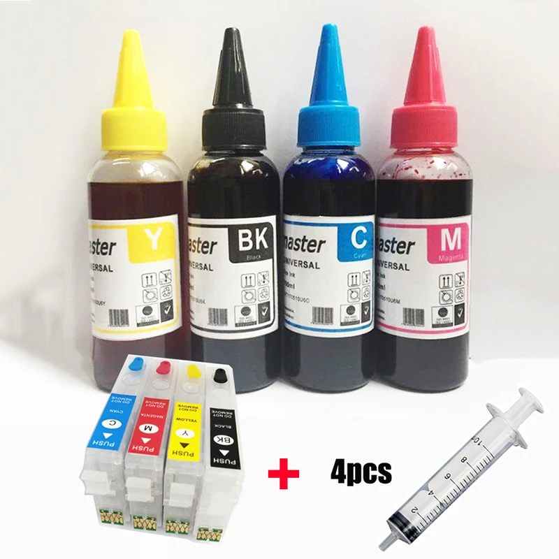 

einkshop 603XL 603 Refill Ink Cartridge For Epson XP-2100 XP-2105 XP-3100 XP-3105 XP-4100 XP-4105 WF-2810 WF-2830 WF-2835 Europe