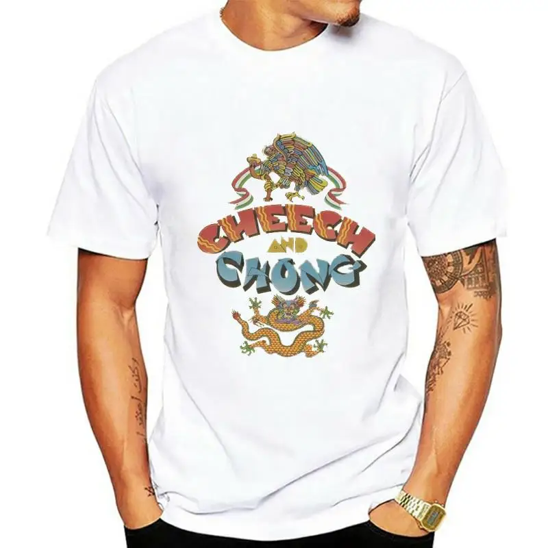 

Легкая Футболка Cheech and Chong в винтажном стиле