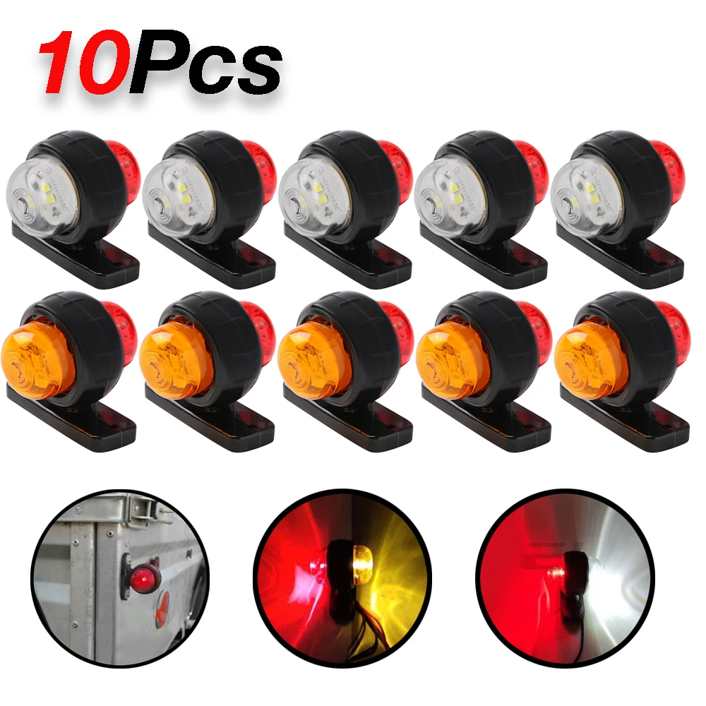 

10 шт., задние габаритные огни, 12 В, 24 В