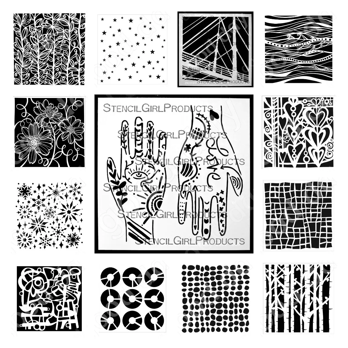 

Woods Star Bridge Flower Layered Production Stencil Scrapbook Diary Decoration Embossing Template Diy Greeting Card Handmade New
