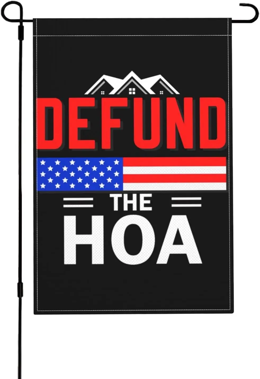 12x18 декоративный Садовый флаг Хоа двухсторонний фонарь из джутовой ткани не