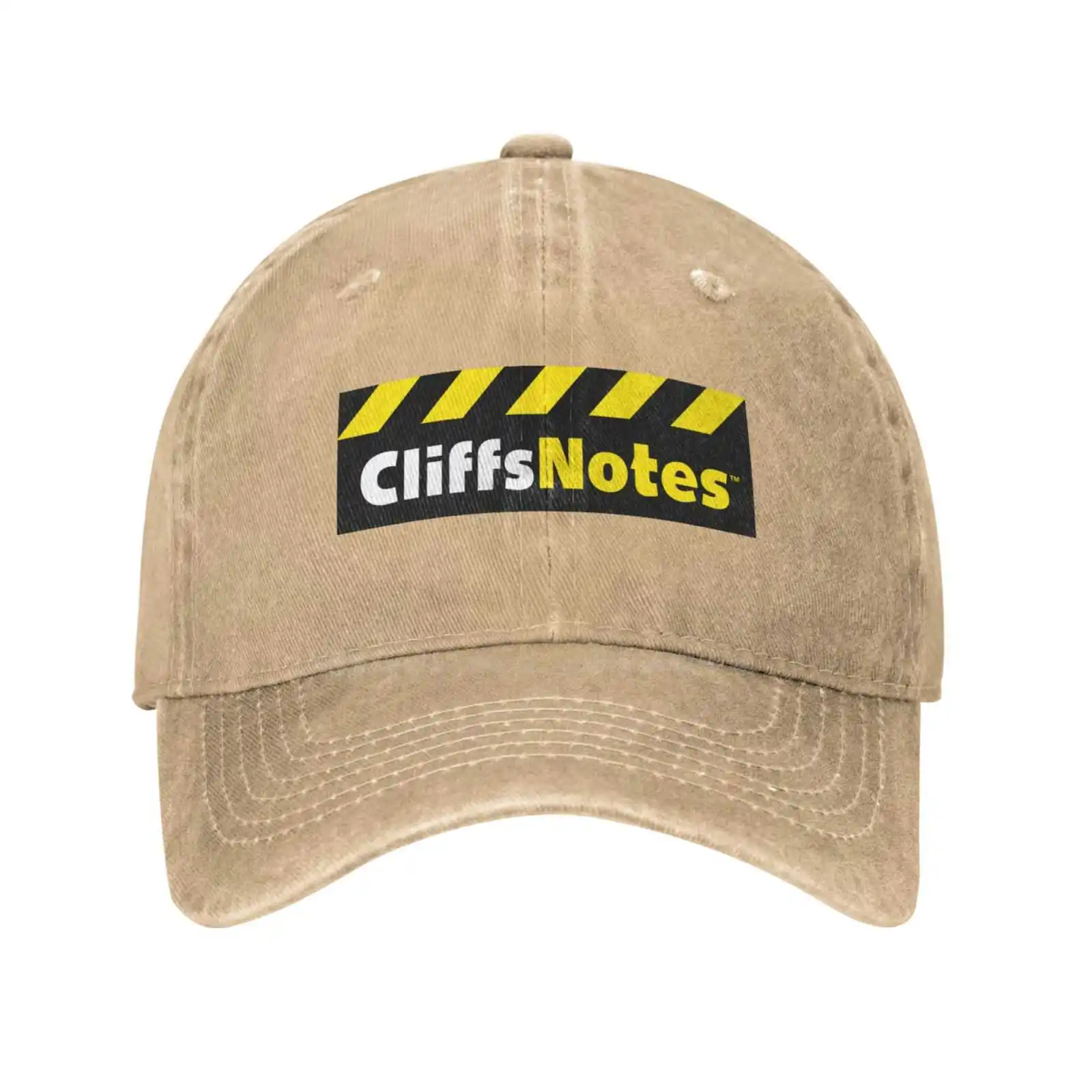 

Cliff's Notes Logo Fashion quality Denim cap Knitted hat Baseball cap