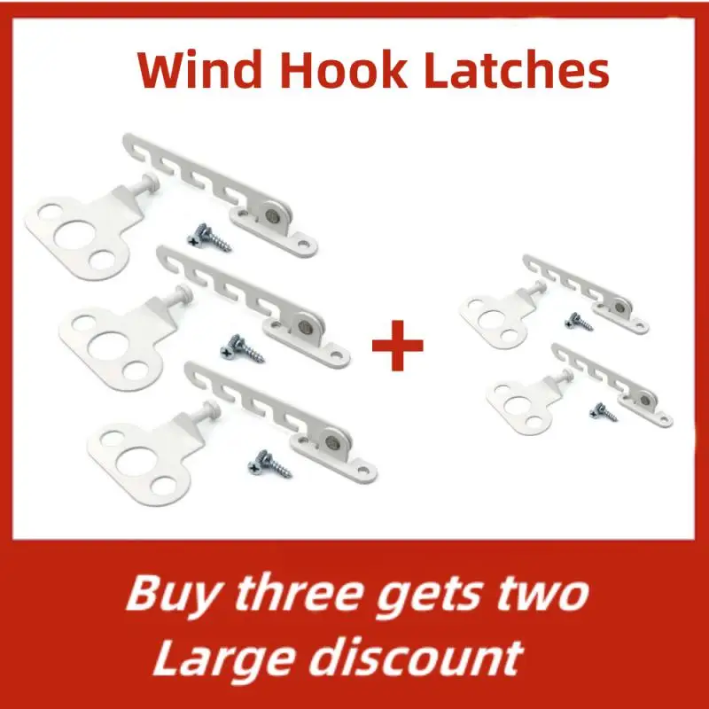 

Plastic Steel Inner Opening Door And Window Limit Wind Hook Window Ventilation Limiter Retainer Child Safety Wind Brace Bracket