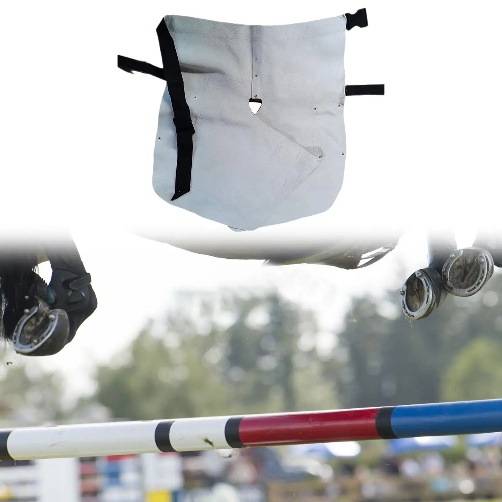 Фартук-фартук для владельцев лошадей Портативный холст из искусственной кожи