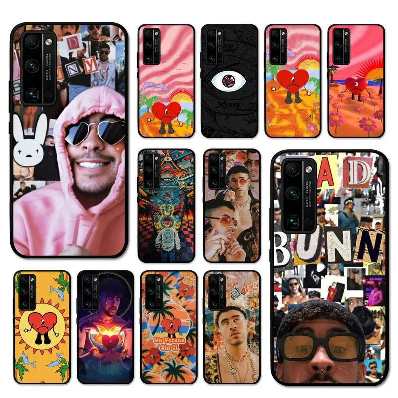 

Yo Perreo Sola Bad Bunny Phone Case for Huawei Honor 70 50 30 9X 7A Pro 60 20 10 I 9 Lite 8 8S 8X 8C 5A Play Cover