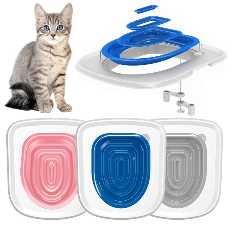 

Тренажер для кошек учебный коврик для щенков, кошек, многоразовый набор, туалет для кошек, уход за кошками, тренировочный туалет, туалет для кошек
