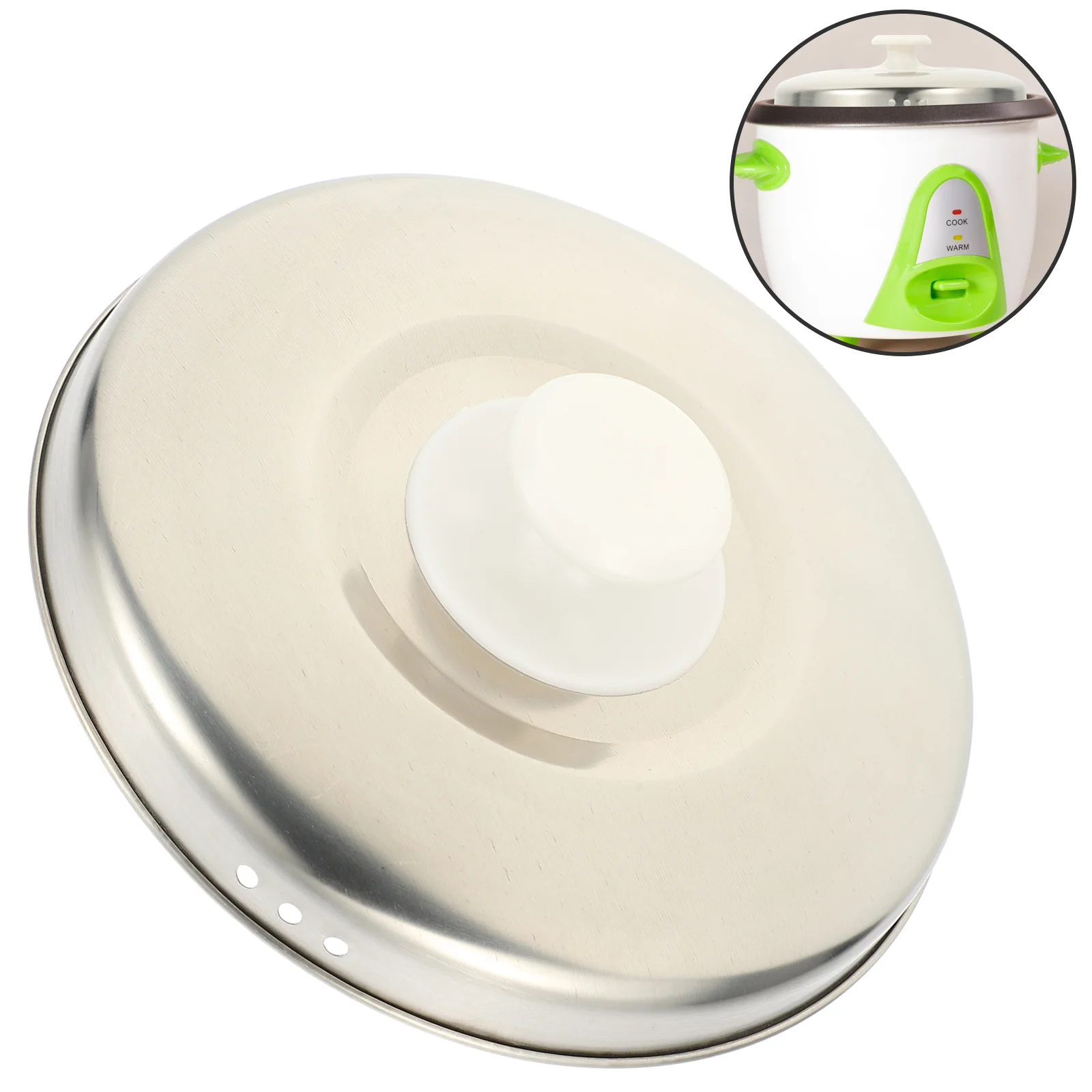 

Rice Cooker Pot Rice Maker Pan Cover Rice Cooker Cover Skillet Lid Rice Inner Tank Cover