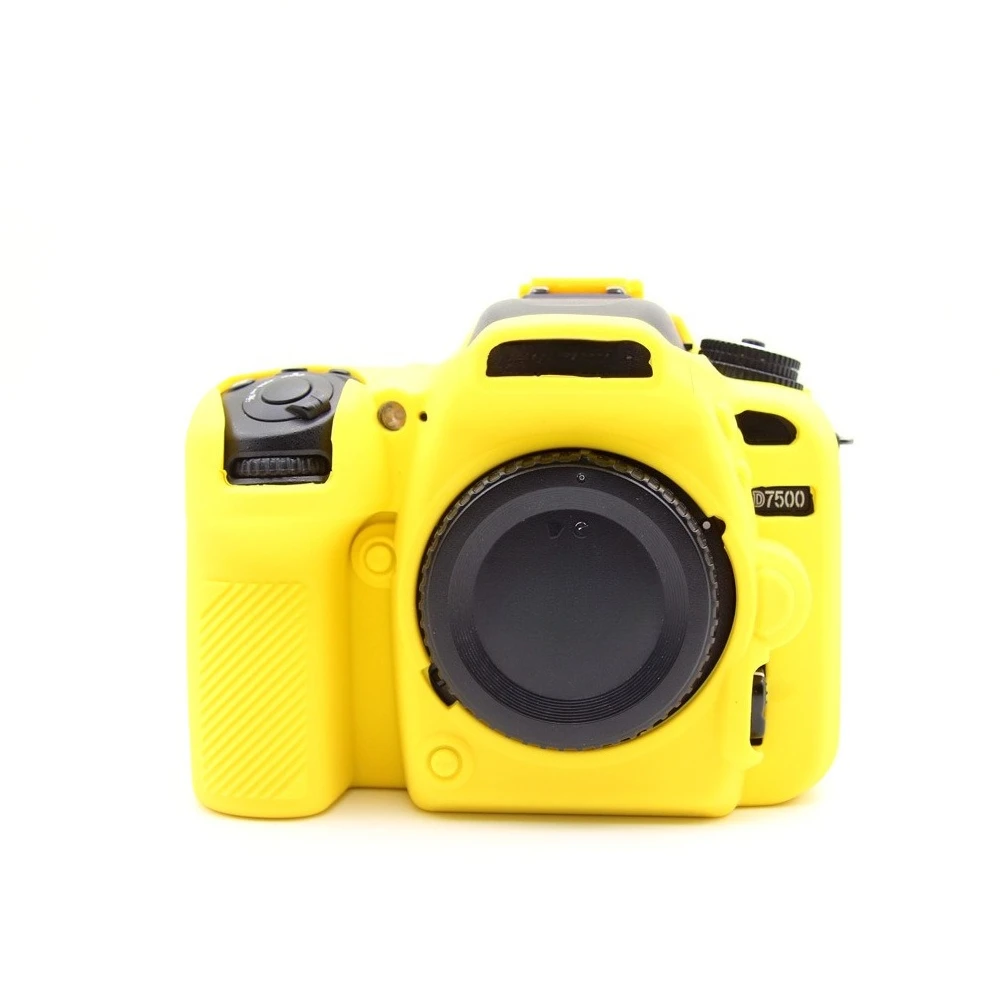 Силиконовый чехол для зеркальной камеры Nikon D7500, защитный чехол D7500, мягкий чехол для фотосъемки + 1 шт. в подарок - защитная пленка. (art.: 3920dccee24c4) - 3920dccee24c4