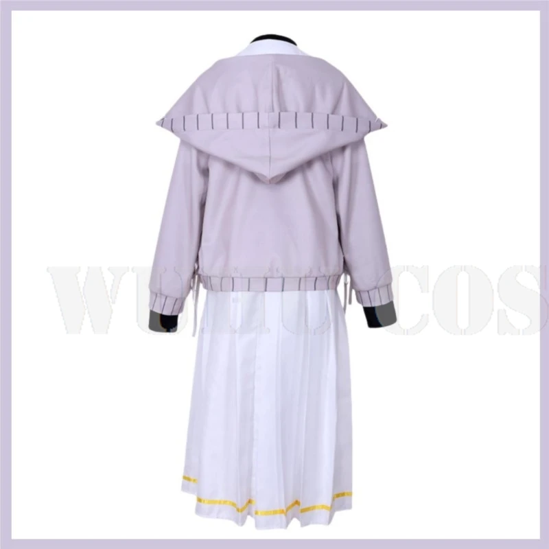 Костюм для косплея Kozeki Ui из аниме игры Синий архив парик с капюшоном пальто JK