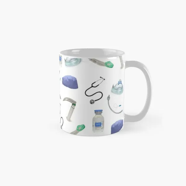 

Подарок для анестезиолога, анестезиологическая кружка, посуда для кофе, посуда для напитков с принтом, простой дизайн, изображение, ручка, к...