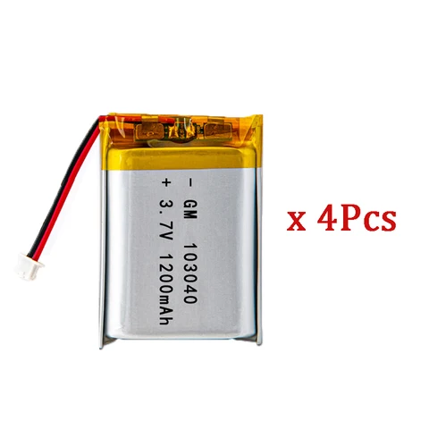 TaLaBat 103040 3,7В 1200 мАч литий-полимерная батарея  для электронных игрушек