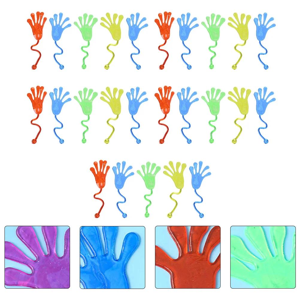 

Stickystretchylizard Hands Kids Palm Funny Gecko Super Sand Hand Foamy Creative Plaything Valentines Party Favors Glitterlarge