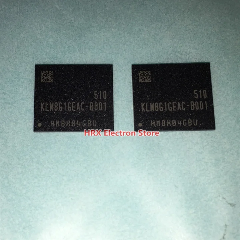 

100% New Original KLM8G1GEAC-B001 8G EMMC BGA KLM8G1GEAC B001
