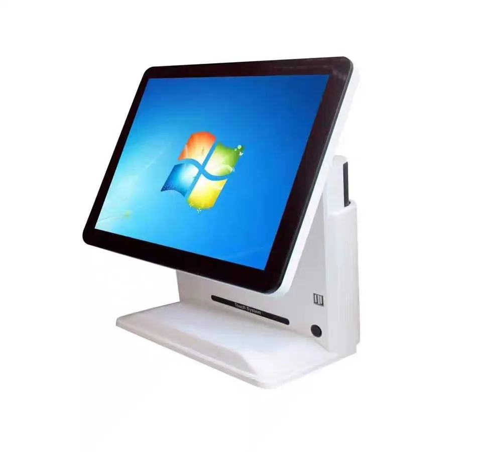 

J1900 I3 I5 optional 15 15.6 inch Quad Core Touch Screen Cash Register Machine Computers All in One POS