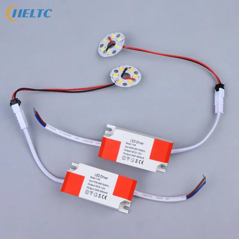Фото Светодиодная лампа WhiteWarm высокой яркости 5730SMD, круглая, 3-36 Вт, с драйвером питания №4