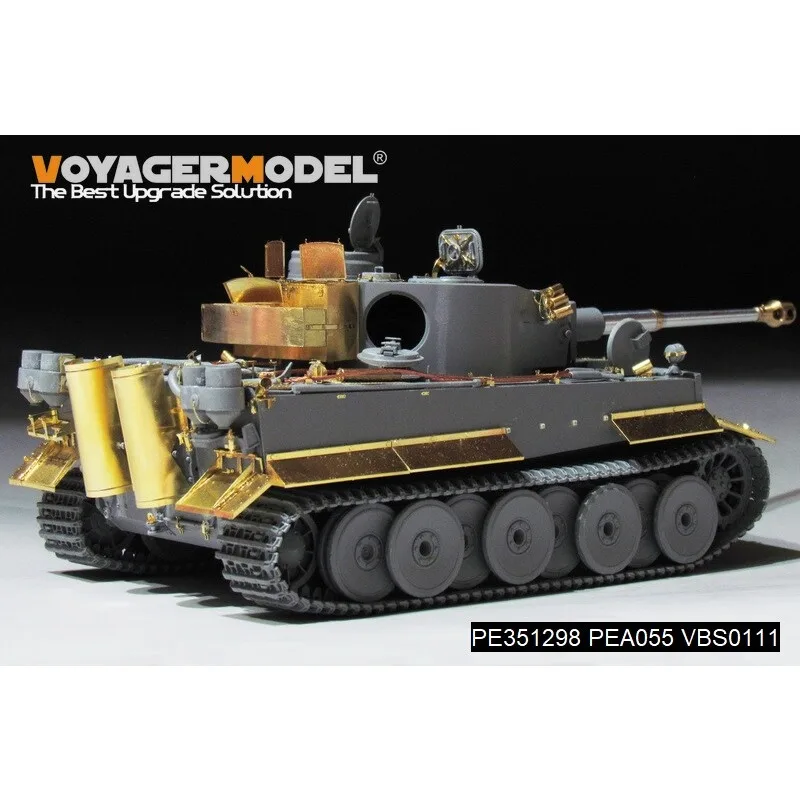 Набор для базового модернизирования Voyager Photo Etched Part PE351298 135 Tiger I Early Production (для TAKOM) (без танка) (art.: 3920dad9bec10) - 3920dad9bec10