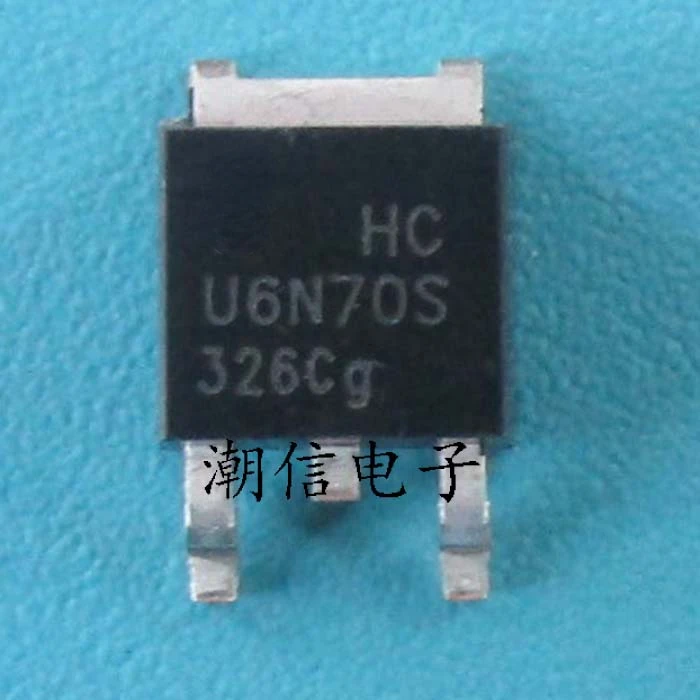 

20 pieces/batch new original U6N70S D6NC70S 6A 700V TO-252 FET