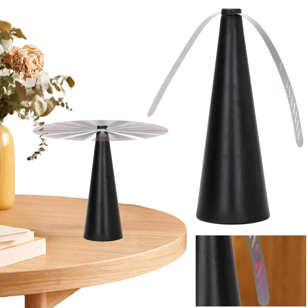 2 шт. вентилятор для еды с голографическими лопастями портативный уличный