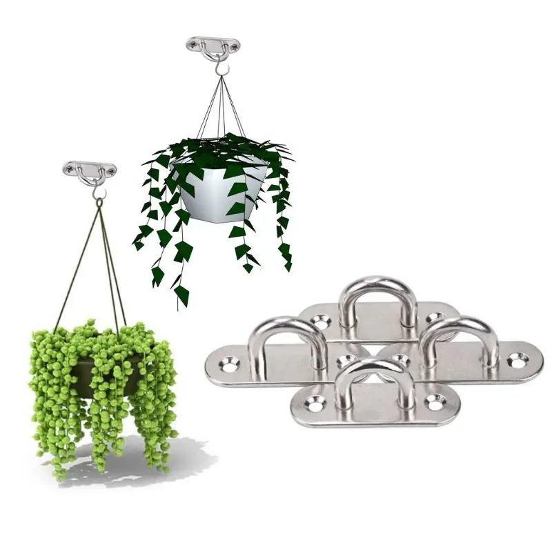 6 шт. 5 мм пластина для глаз из нержавеющей стали продолговатая металлическая