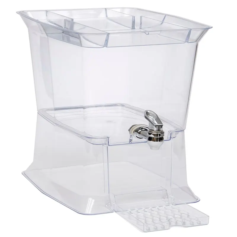 

2.5 Gallon Party Top Beverage Dispenser with Drip Tray Kegland Keg Beer snorkle