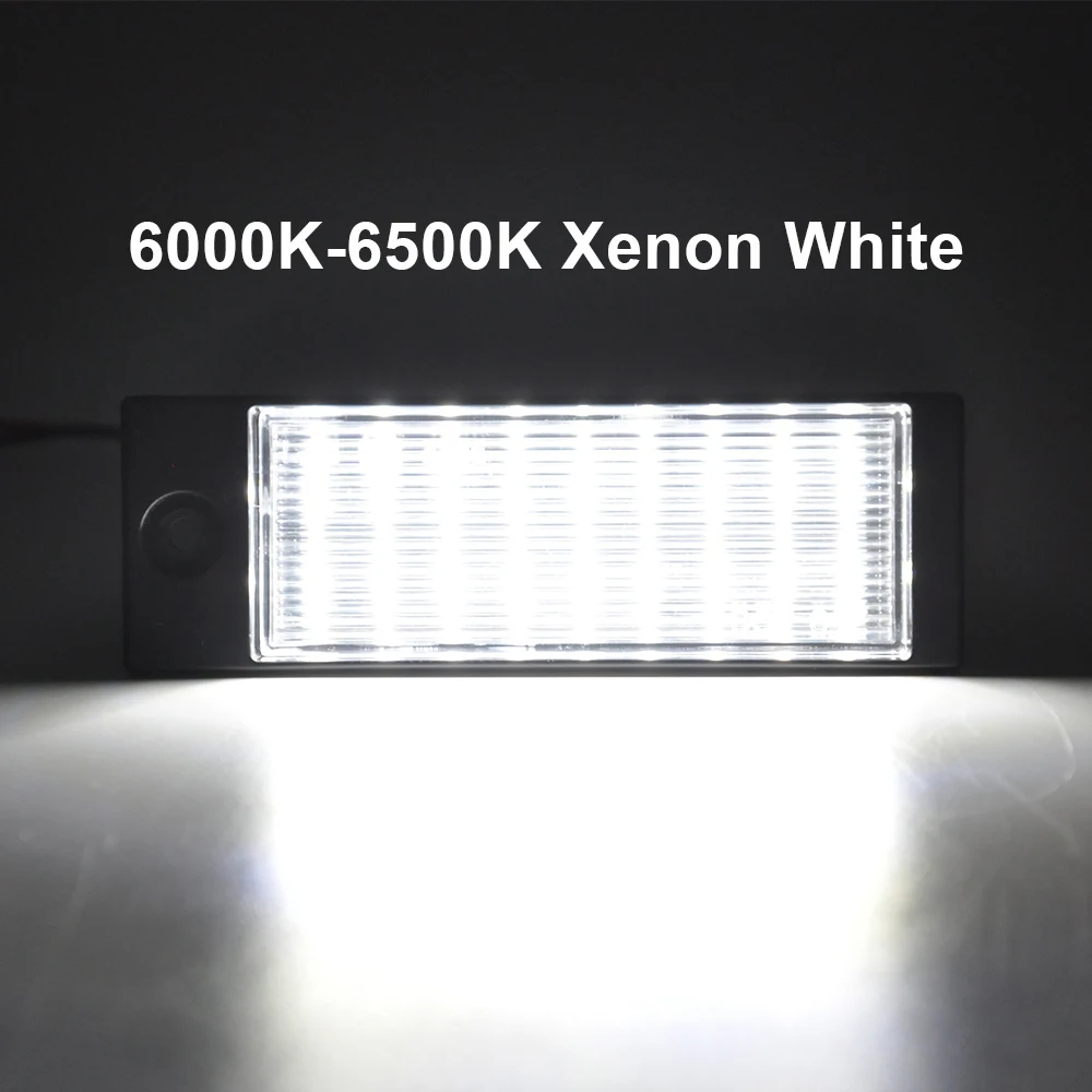 

Номерной знак светодиодные лампы для Hyundai Tucson IX35 2015-2018 для Kia Forte 2019-up 12 В Белый без ошибок 2 шт подсветка номерного знака