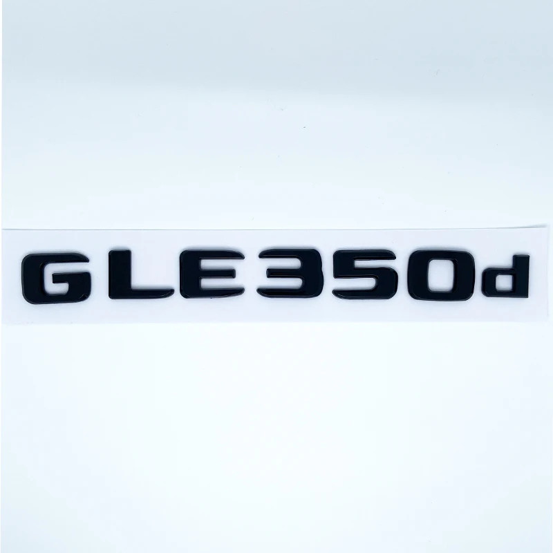 

2017 значок с эмблемой и буквами для Mercedes Benz GLE250d GLE300d GLE350d GLE400 GLE450 4Matic, Стайлинг автомобиля, наклейка с именной табличкой багажника
