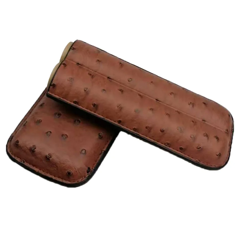 Кожаный футляр для сигар Cohiba