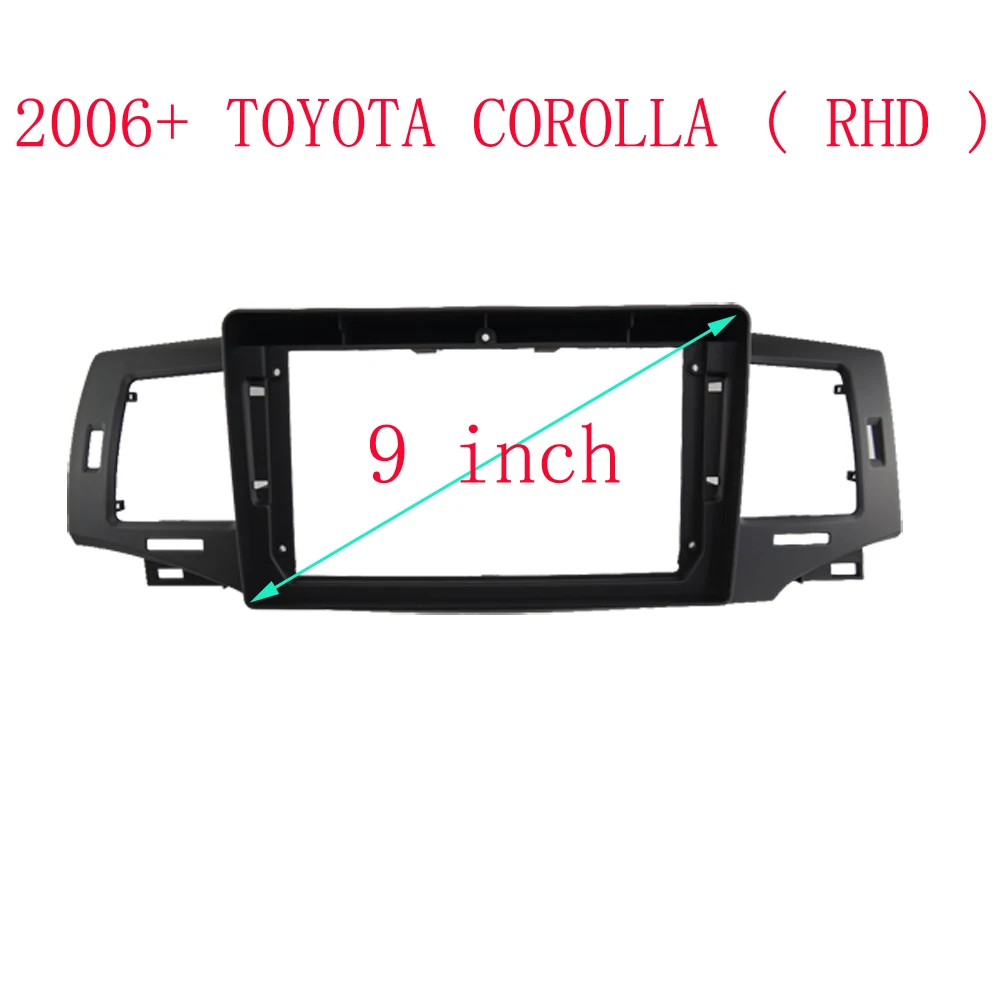 Автомобильный радиоприемник NAVI для Toyota Corolla G Alitis 9 E120 2002- 2006 облицовка Android MP5