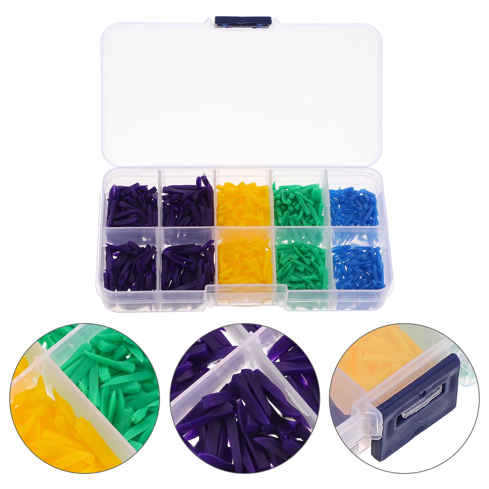

800Pcs Wedges Safe Fine Nice Chic Tool