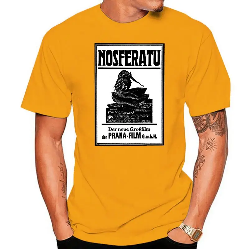 Nosferatu Classic 20s фильм ужасов soir Symphonie des Grauens футболка 759 мужская