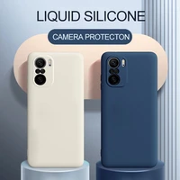 Poco Pocof3 Pro Case Luxury Original Liquid Silicone Soft Cover For Xiaomi Poco Pocof3 Poco Pro Shockproof Phone Case
