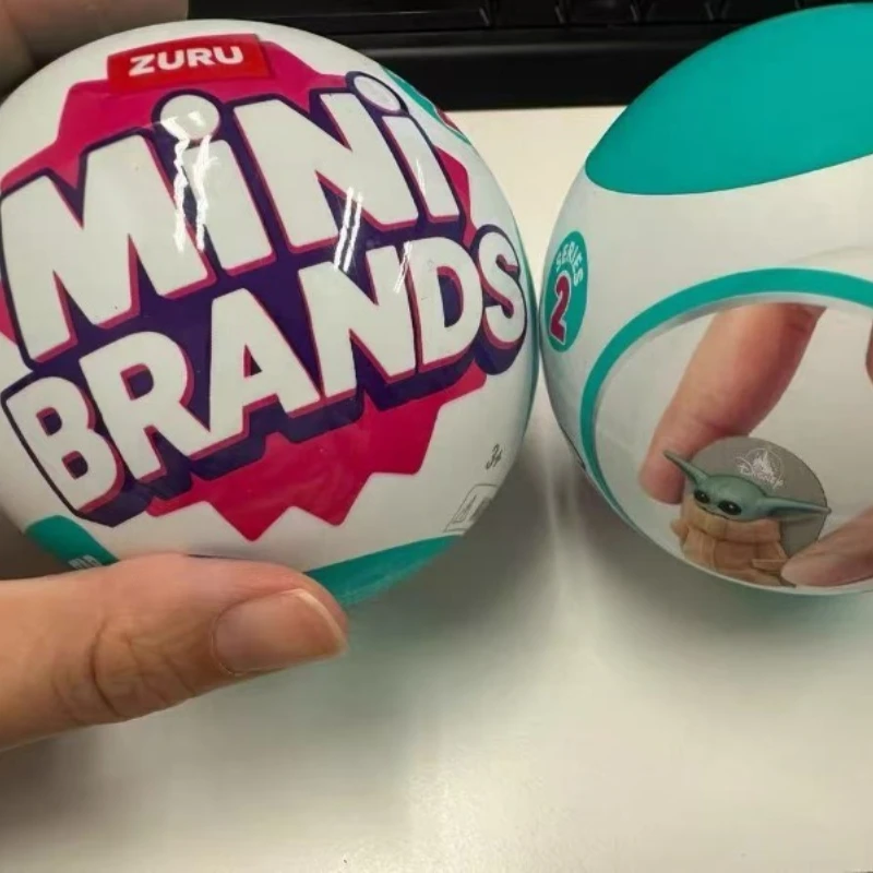 Фото Zurue Mini Brands 5x Surprise Ball слепая коробка игрушки мини аниме фигурка загадочная модель коллекция игрушек орнамент подарки для детей №3