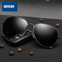 kateluo womens polarized sunglasses yellow day night vision goggles anti glare yellow lens drivers glasses for men k3025