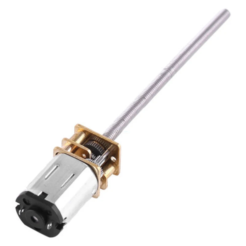 

DC6V Mini Metal Gear Motor 30/60/100/150/200/300/400RPM DIY Use Gear Motor With Long Shaft Screw Thread M3x55mm Power Tool Parts