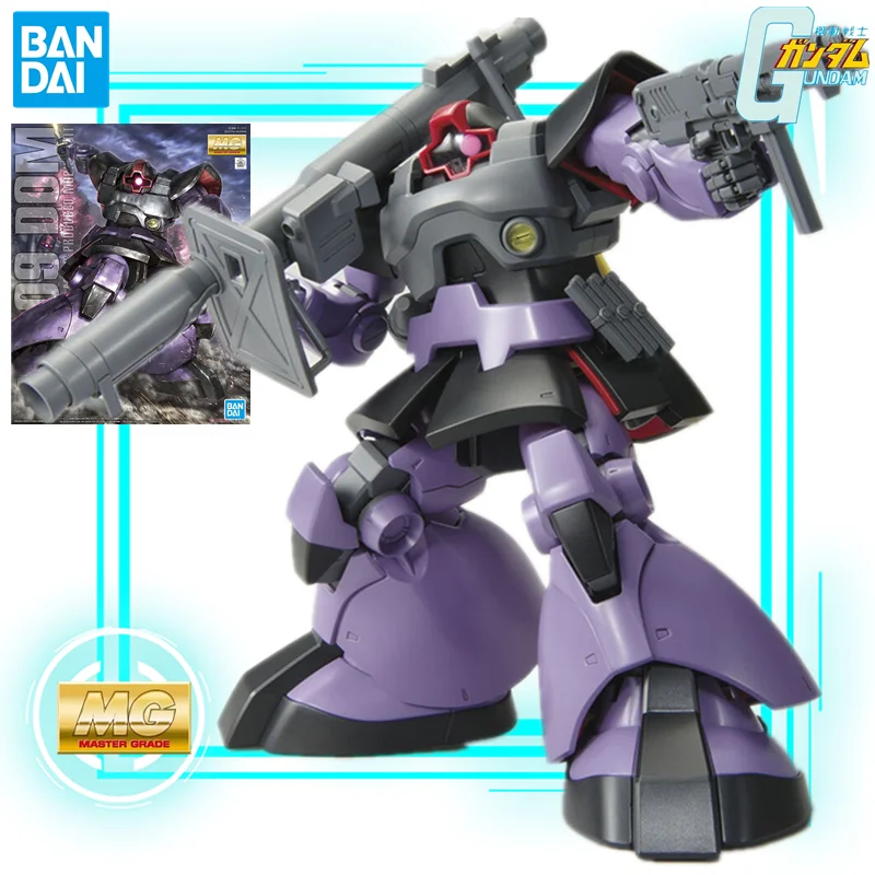 MG 1/100 Bandai Genuine Action Figure Japan Anime Mobile Suit Gundam MS-09 dom Assemble Toy Collectible Model