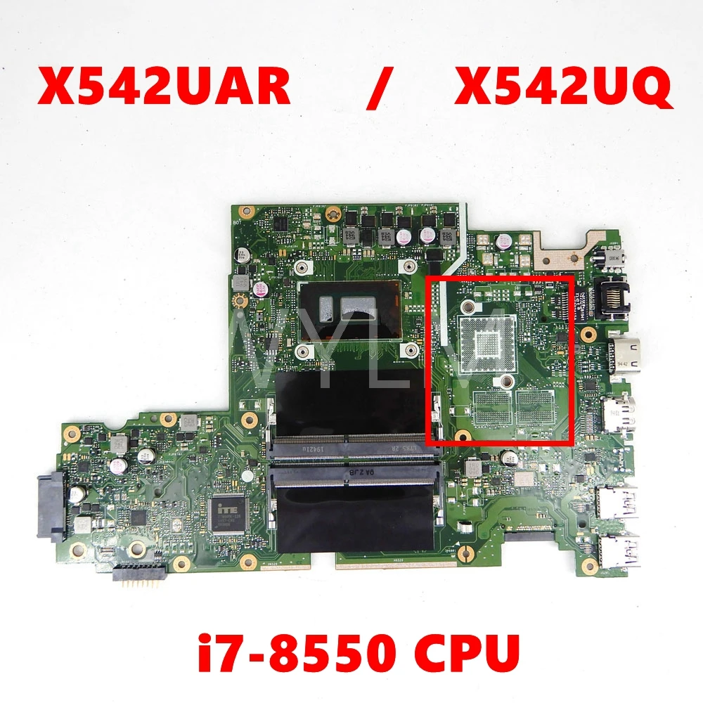 Протестированная материнская плата для ноутбука X542U X542UR X542UQ X542UN X542URR X542UA