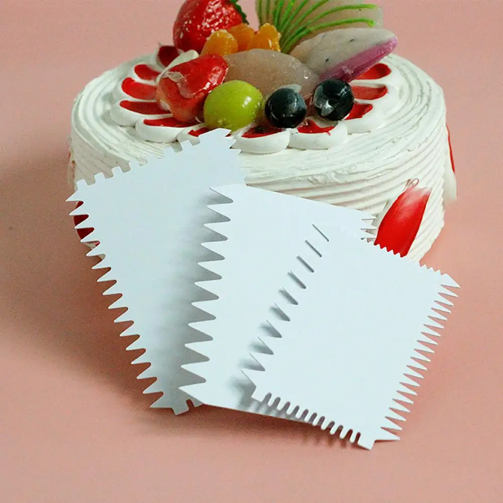 

7/9Pcs Cake Toothed Reusable Non-stick Non-slip Plastic Lightweight Baking Set for Kitchen